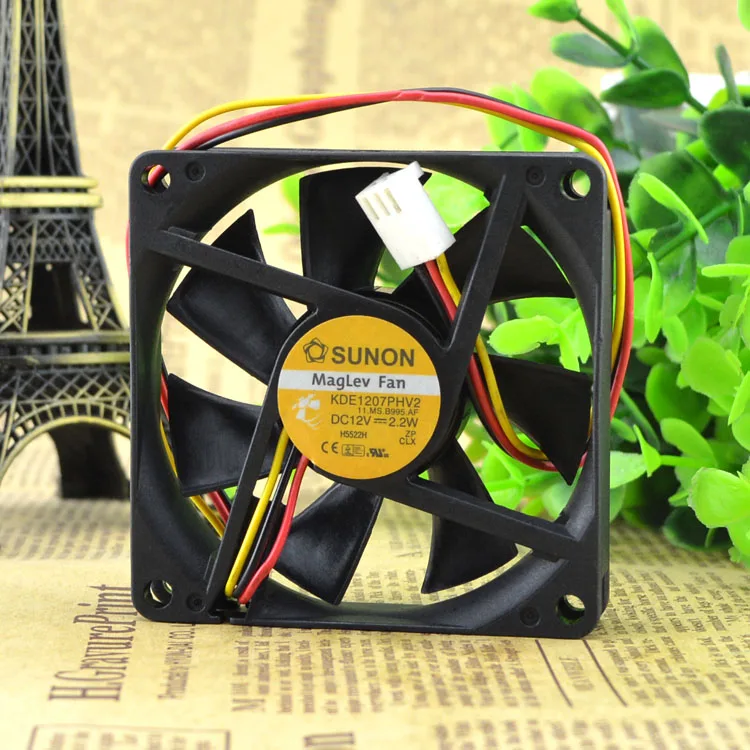 

Новое 7 см 7 7015 KDE1207PHV2 защитное охлаждение двигателя