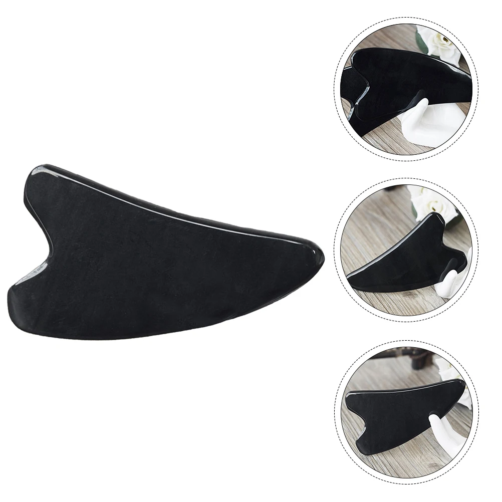 

2 Pcs Scraping Plate Durable Good Fine Gua Sha Plate Health Care Board Massage Board