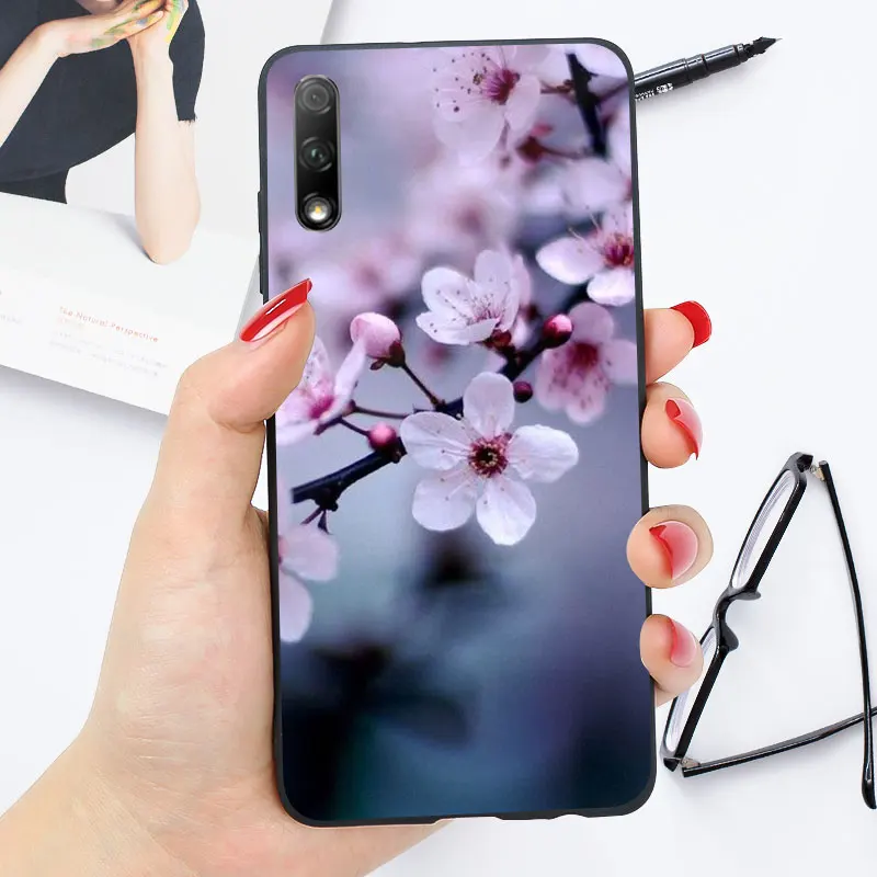 xx26 Для huawei Honor 8X чехол глянцевый яркий силиконовый бампер Honor 9X 8A 8C 8S 8X задняя крышка чехол s - Цвет: xx26