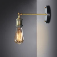 industrial loft wall lamp lights simple retro wall sconce for living room loft kitchen fixtures home decoration e27 wall lamps