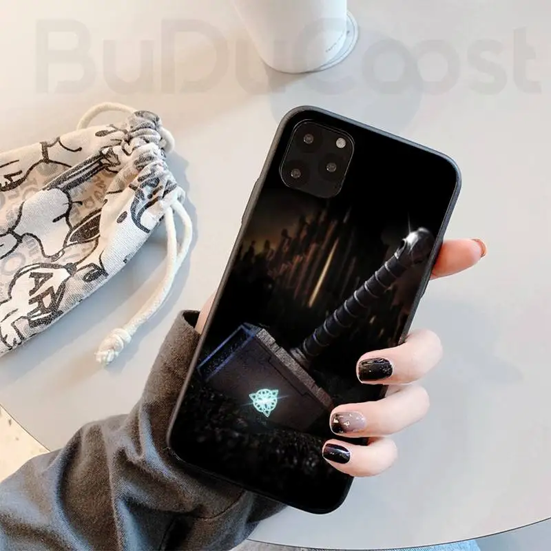 

Chenel Comics Thor's Hammer Customer Phone Case For iphone 12 Pro 11 Pro Max X XS XR XS MAX 8plus 7 6splus 5s se 7plus Cases