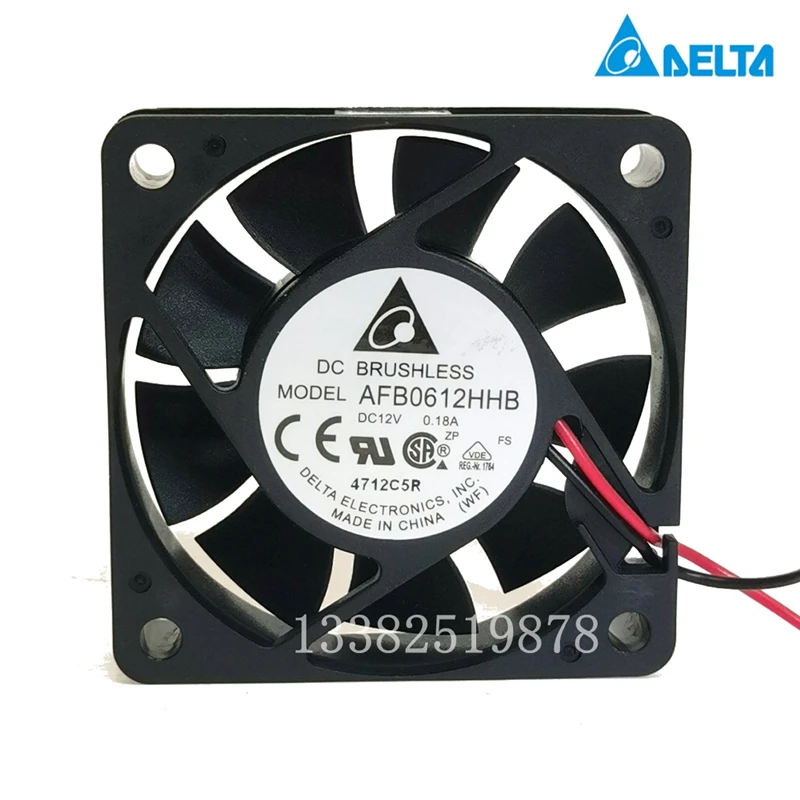 Новый оригинальный AFB0624HHB 24 В 0.15A 6 см 6015 инвертор gale объемный шариковый охлаждающий вентилятор