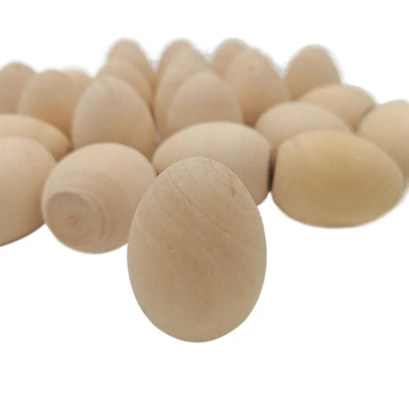 

10 шт., детские деревянные яйца, ручная роспись