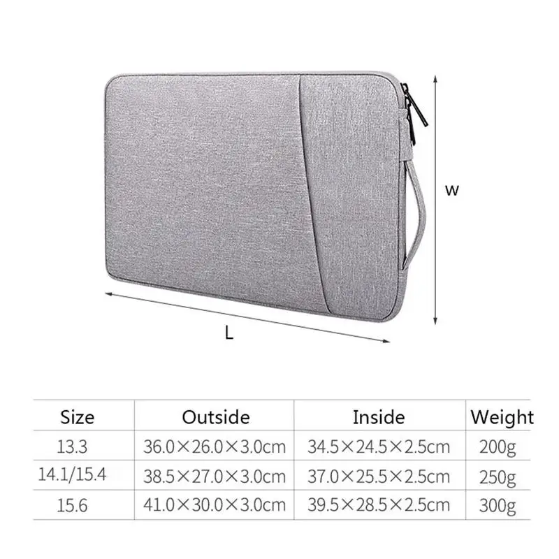 

For Apple Computer Bag For Macbook 15.6 Inch Notebook Felt Liner Bag Protective Cover For Xiaomi
