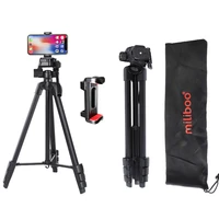 miliboo a301 tripod for phone lightweight 58inch universal phone tripod photography video vlog stand lightweight travel with pho