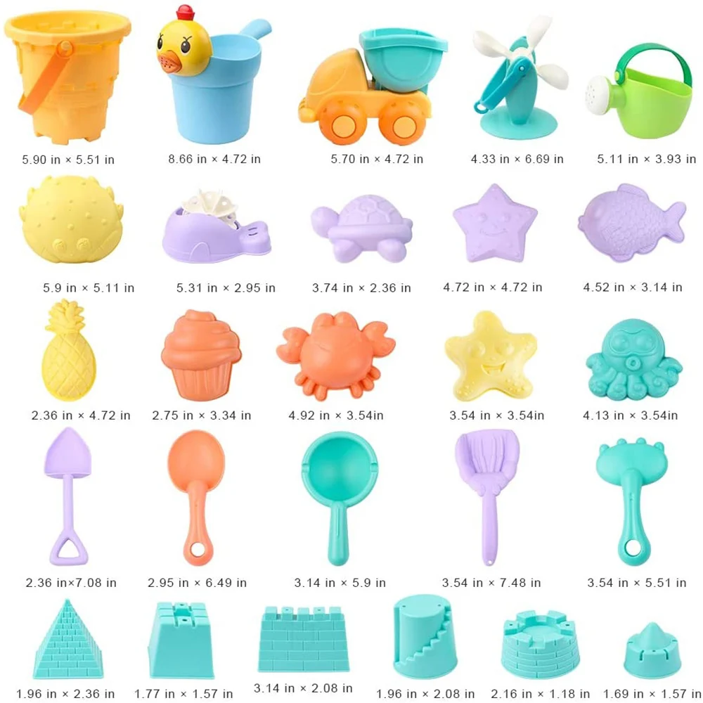 Летние мягкие детские пляжные игрушки детский уличный игровой комплект Пляжная