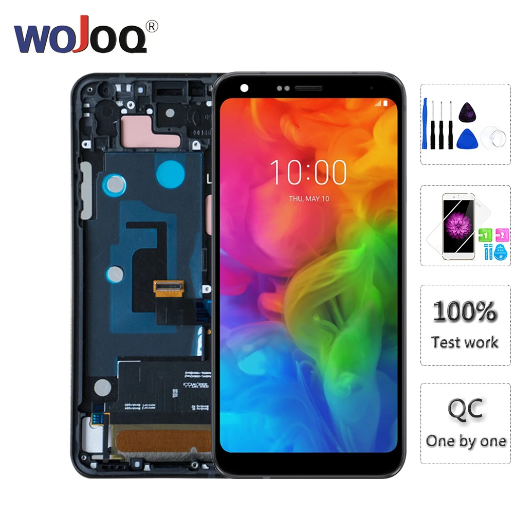 Одна SIM Origina ДЛЯ LG Q7 Q610 ЖК дисплей экран сенсорный дигитайзер сборка Замена|Экраны