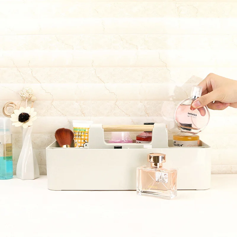 Жесткий пластиковый ящик для хранения с ручкой 5 отделений портативный контейнер