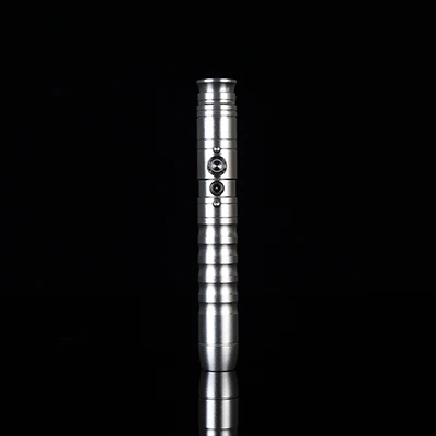 Серебристый Светильник saber Косплей изменение 11 цветов светильник Luke Saber Jedi Sith Laser Force Fx тяжелый Дуэльный громкий звук - Цвет: Серебристый