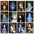 Полноразмерная алмазная живопись, красочная мозаика для творчества Королева, круглая Алмазная вышивка, для леди, принцессы, красивая вышивка крестиком