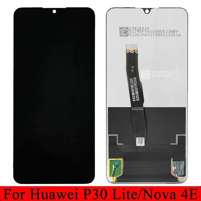 Для huawei P30 Lite ЖК дисплей + сенсорный экран 100% новый дигитайзер стеклянная панель