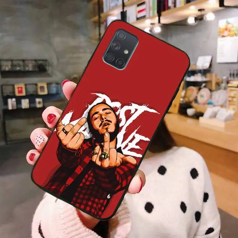 Чехол для телефона Post Malone Beerbongs Samsung Galaxy A21S A01 A11 A31 A81 A10 A20E A30 A40 A50 A70 A80 A71 A51 |