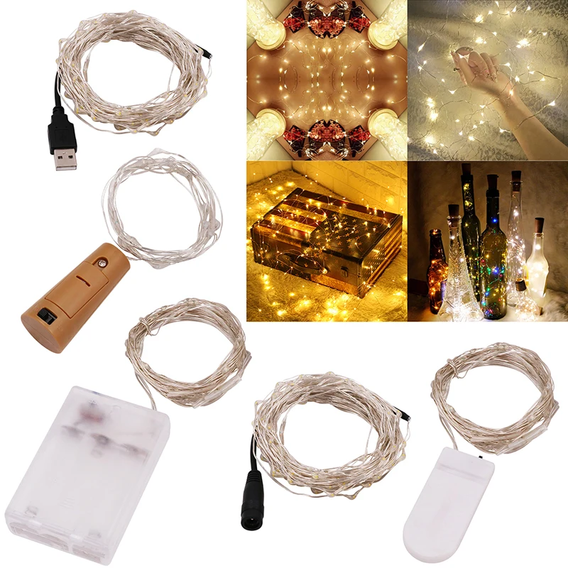 Светодиодная лента светильник сказочный s String Luces LED Decoracion 50 м 30 20 10 5 3 2 для