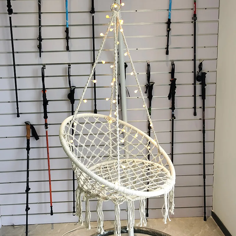 Подвесной гамак кресло качели-веревка сад-сиденье-только в том случае