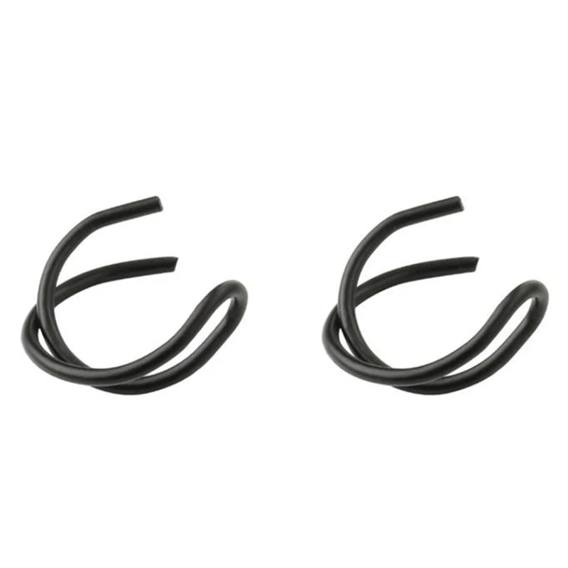 Модные золотые каффы для хрящевых тканей в стиле панк женские клипсы серьги не