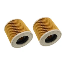 air dust filters for Karcher WD2250 WD3.200 MV2 MV3 WD3 Vacuum Cleaners parts Cartridge HEPA Filter karcher filter parts
