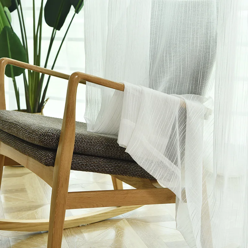 Лидер продаж тюлевые прозрачные Занавески белого цвета для спальни или гостиной