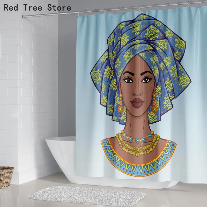 

Luxury High Quality Printing Shower Curtain for Spring Summer Hanging Cover Fashion Design Machine Hand wash with Multi Size