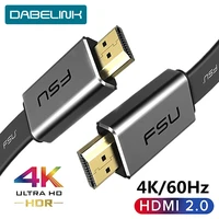 hdmi compatible 2 0 4k 60hz hdmi to hdmi cable splitter switch box 1080p video audio cabo cable for ps3 4 hdtv projector