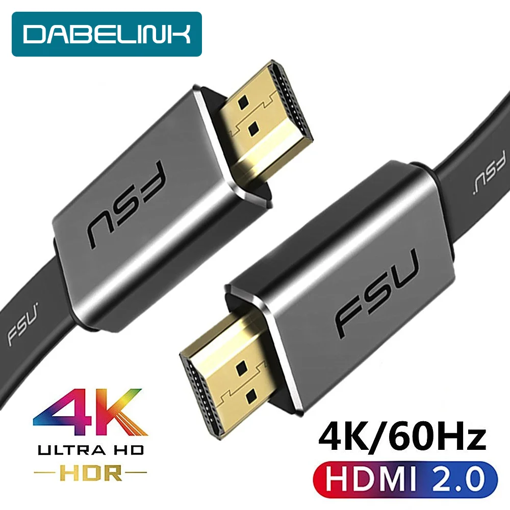 Совместимому с HDMI 2 0 4K 60Hz к кабель сплиттер распределительная коробка 1080P Аудио