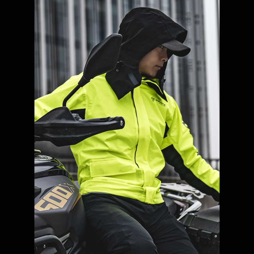 Мотоциклетный дождевик для мужчин и женщин водонепроницаемый мотоциклистов 100%