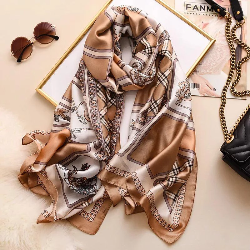 

Yulaili 2020 Fashion Summer Flower Printing Scarf Female Wraps and Shawls Ladies Beach Hijab Chiffon Tippet Wholesales