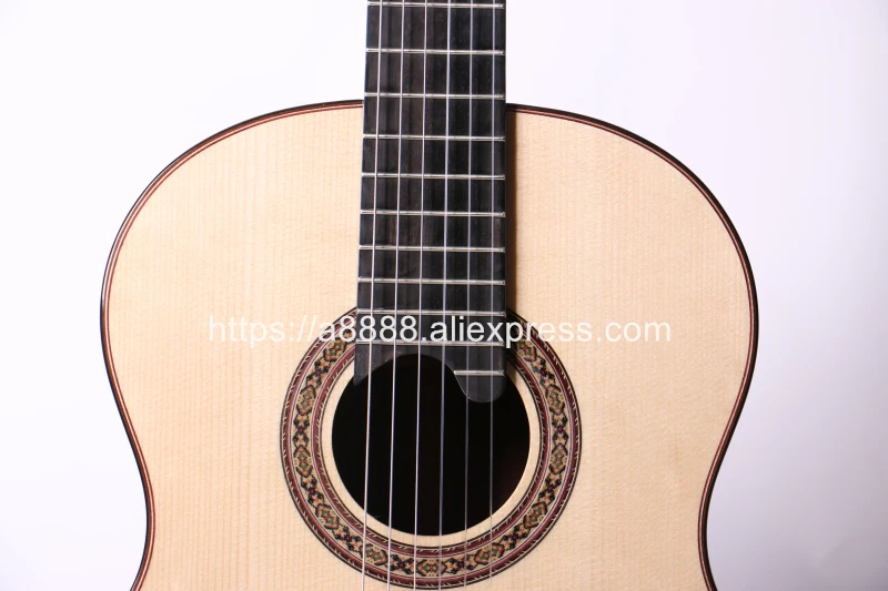 Профессиональная Акустическая классическая гитара ручной работы 39 дюймов