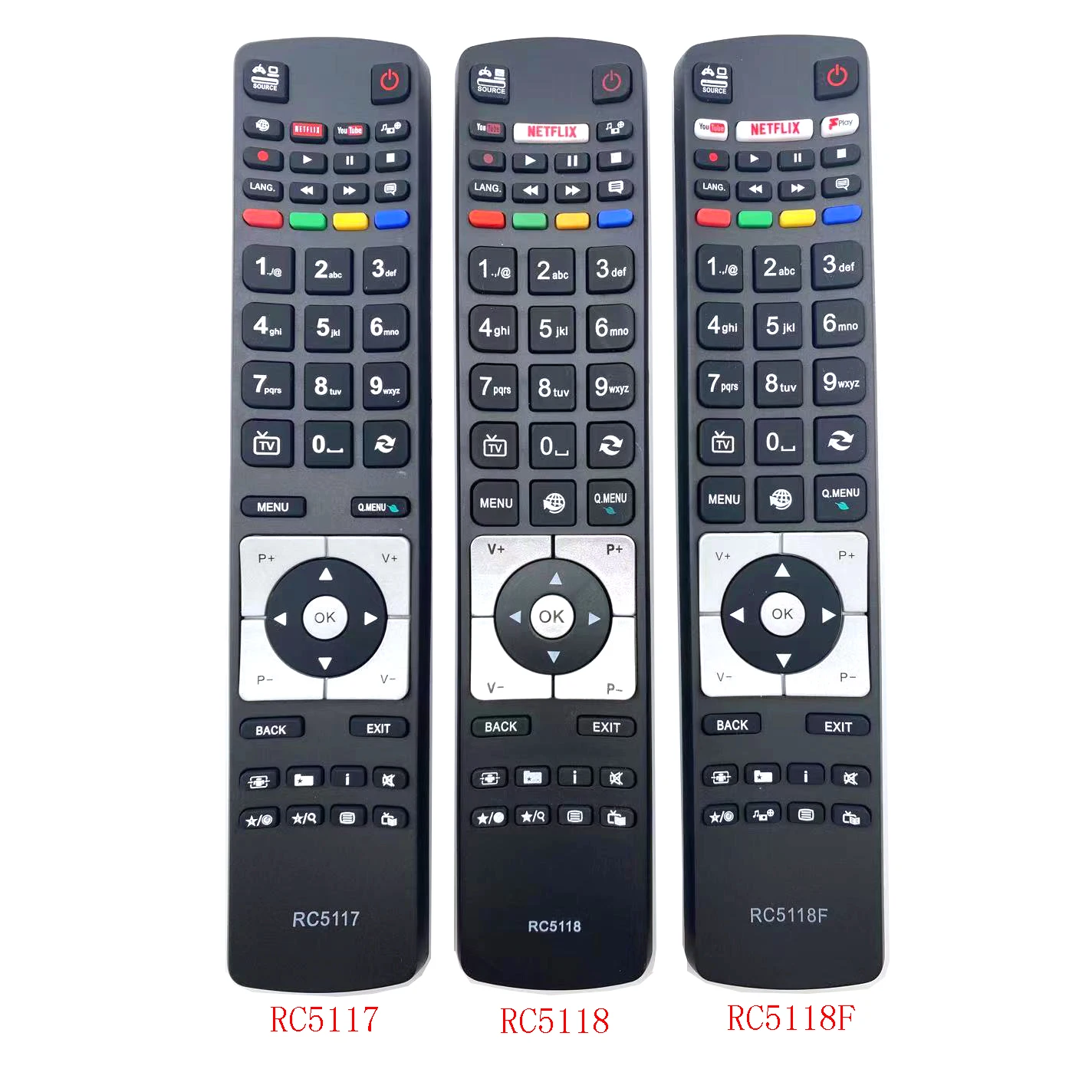 

Remote Control For Hitachi RC5117 RC5118 RC5118F 42HYT42U 50HYT62UH Smart TV