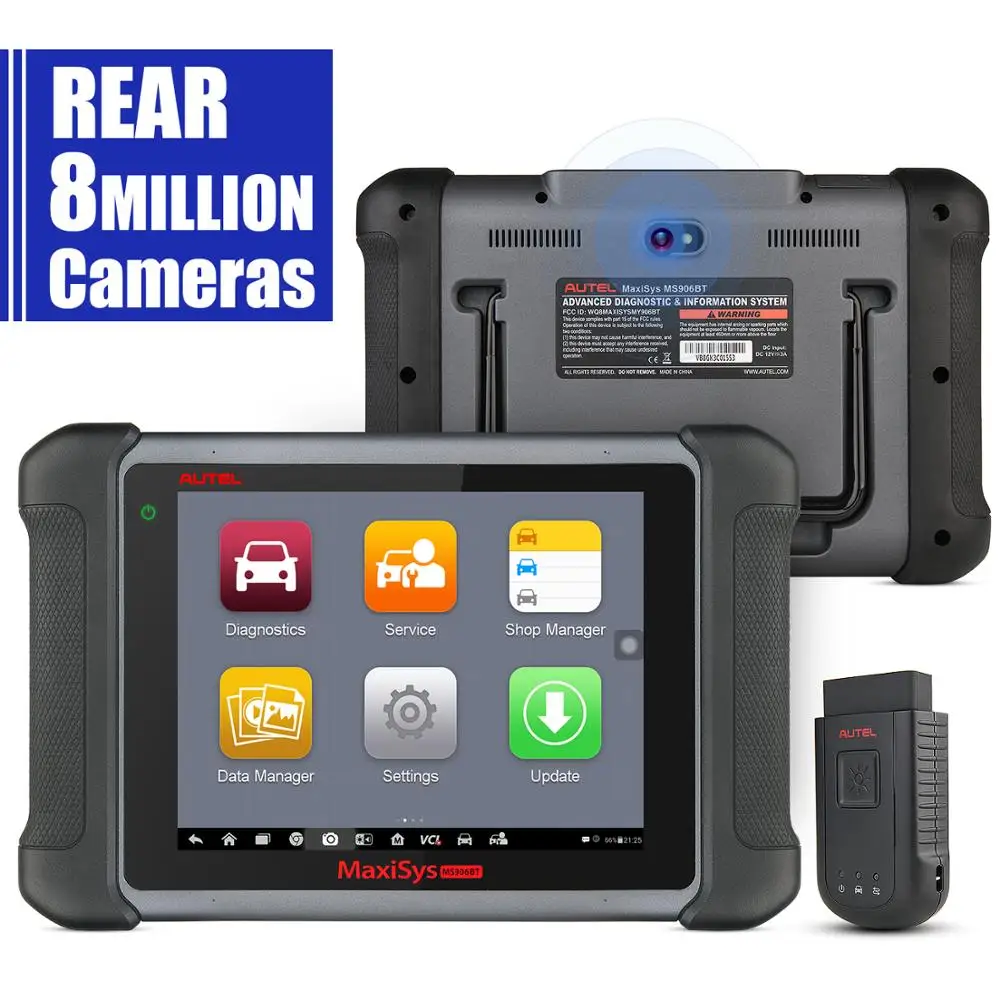AUTEL MaxiSys MS906BT OBD2 сканер автомобильный диагностический инструмент ключ