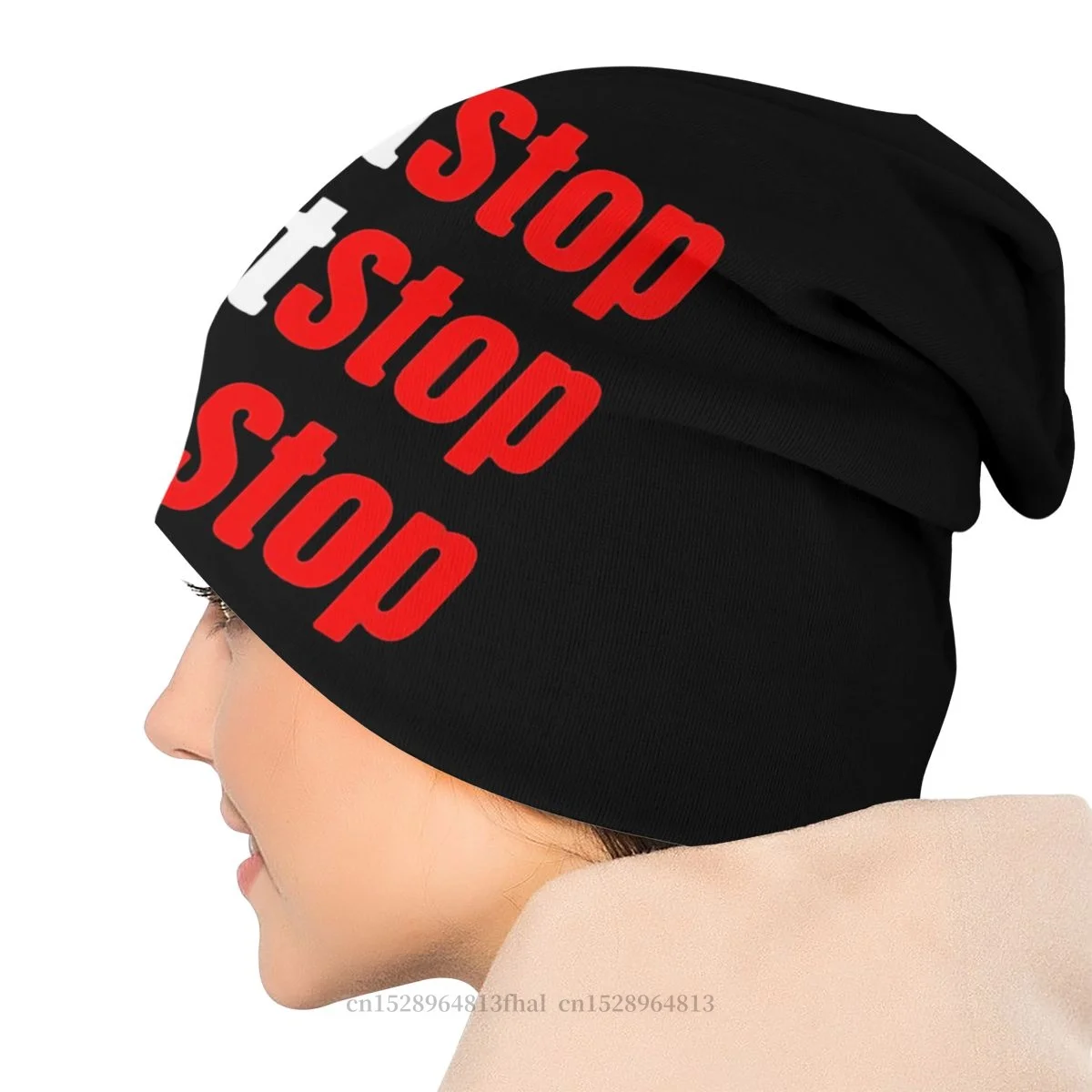 

Bonnet Hats Men Women's Knitting Hat Cant Stop Winter Warm Cap Street Skullies Beanies Caps