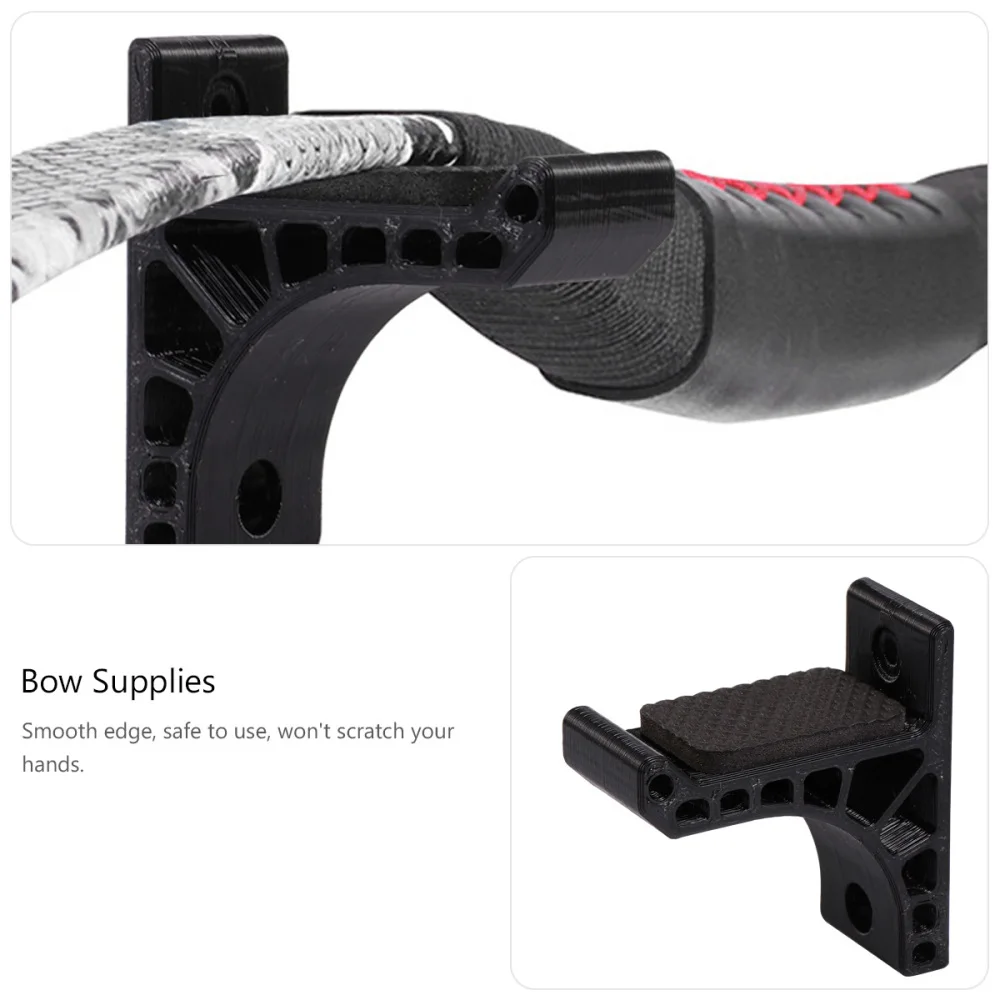 

1 Pair Bow Stand Recurve Bow Protable Bracket Rack Shooting Accessories