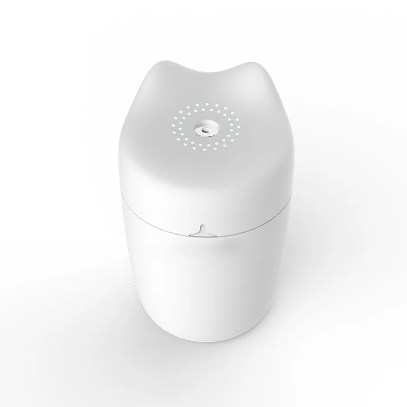 USB увлажнитель ультразвуковой воздуха мини портативный бесшумный светодиодный