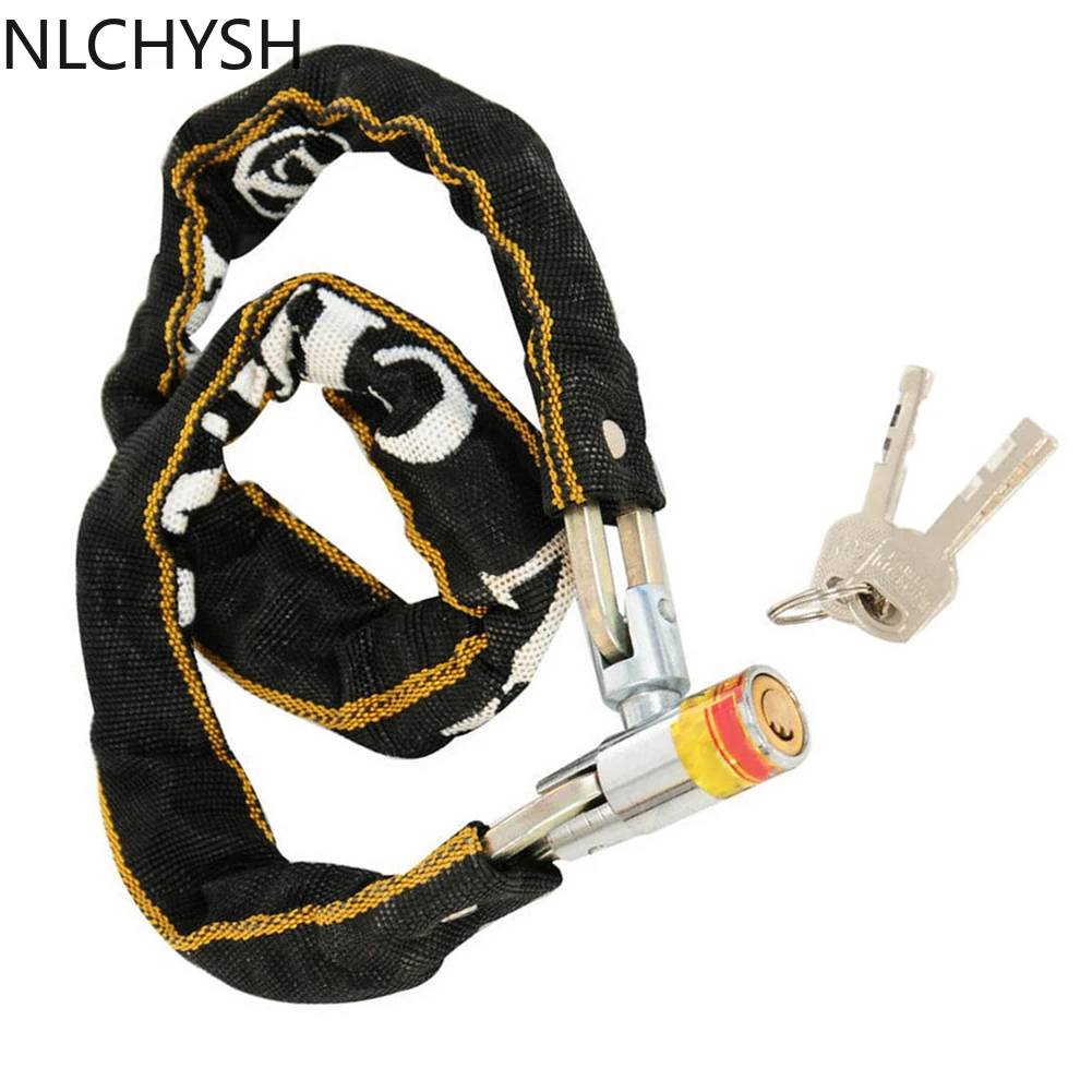 

Bicycle Lock Safe Metal Anti-Theft Outdoor Bike Chain Lock Security Reinforced Cycling Chain Lock Bicycle Accessories