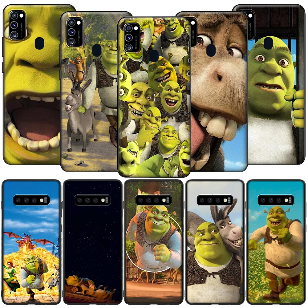 Чехол с изображением Шрека GX216 для Samsung A6 A7 A8 Plus A9 A10 A20 A30 A40 A50 A60 A70 A01 EU A11 A21S A31