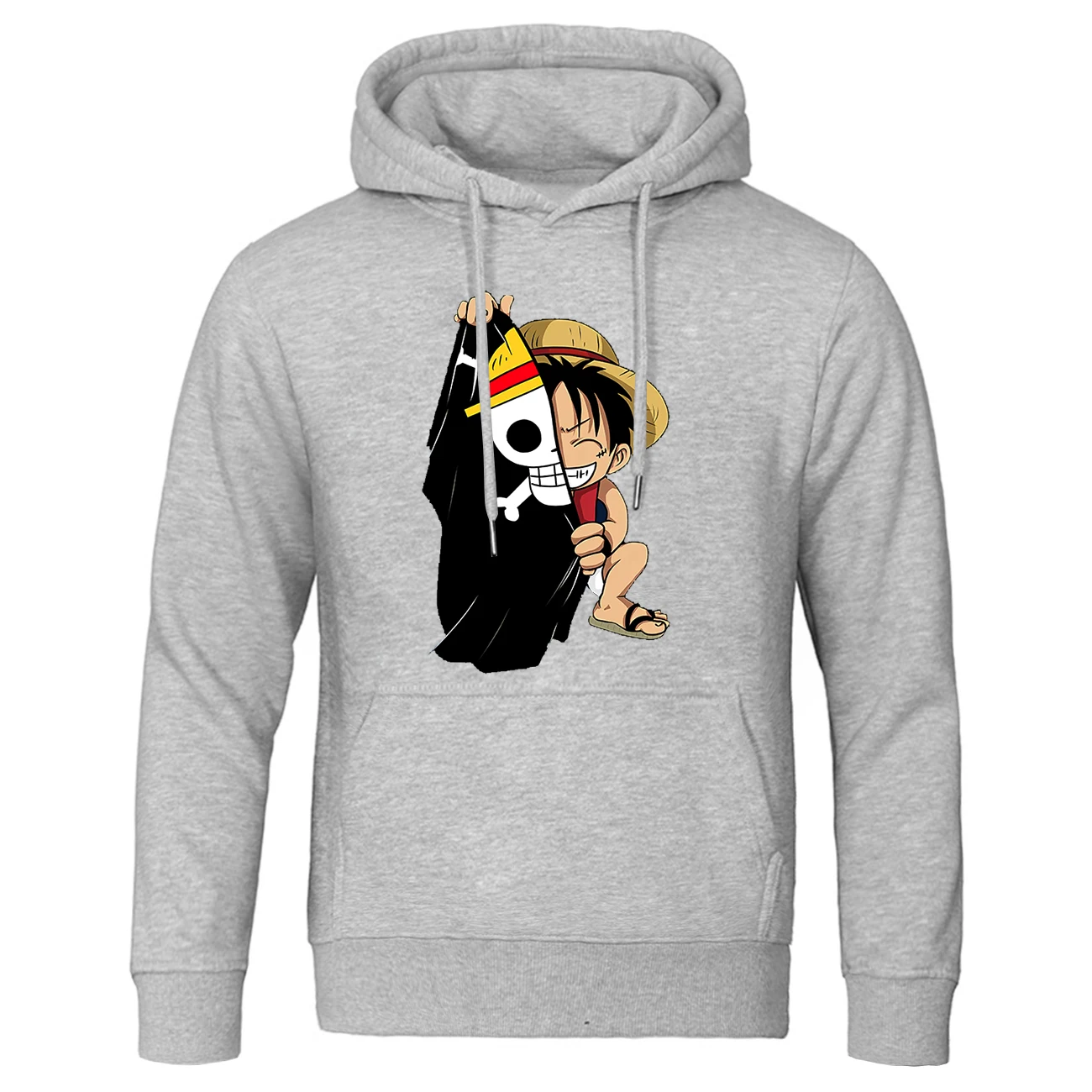 

One Piece Men sports casual Sweatshirts Long Sleeve hooded Hoodies warm fleece Jacket spring Autumn male Hip Hop clothes jackets
