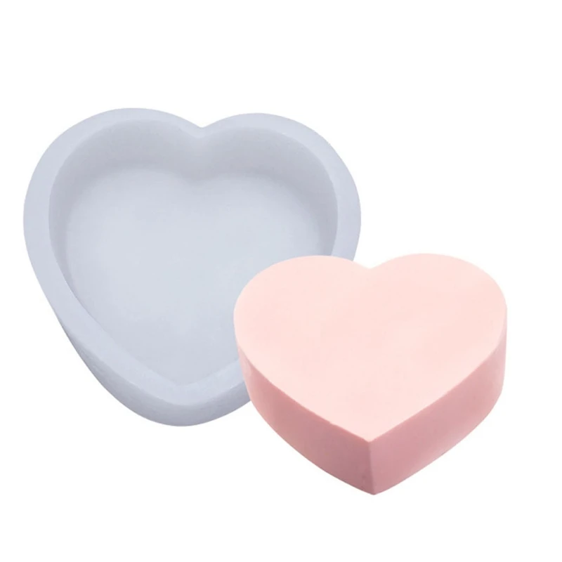 

Large Cake Heat Base Mold Love Mousse Cake Mold Tray Hand in Hand Love DIY Mold 85LF