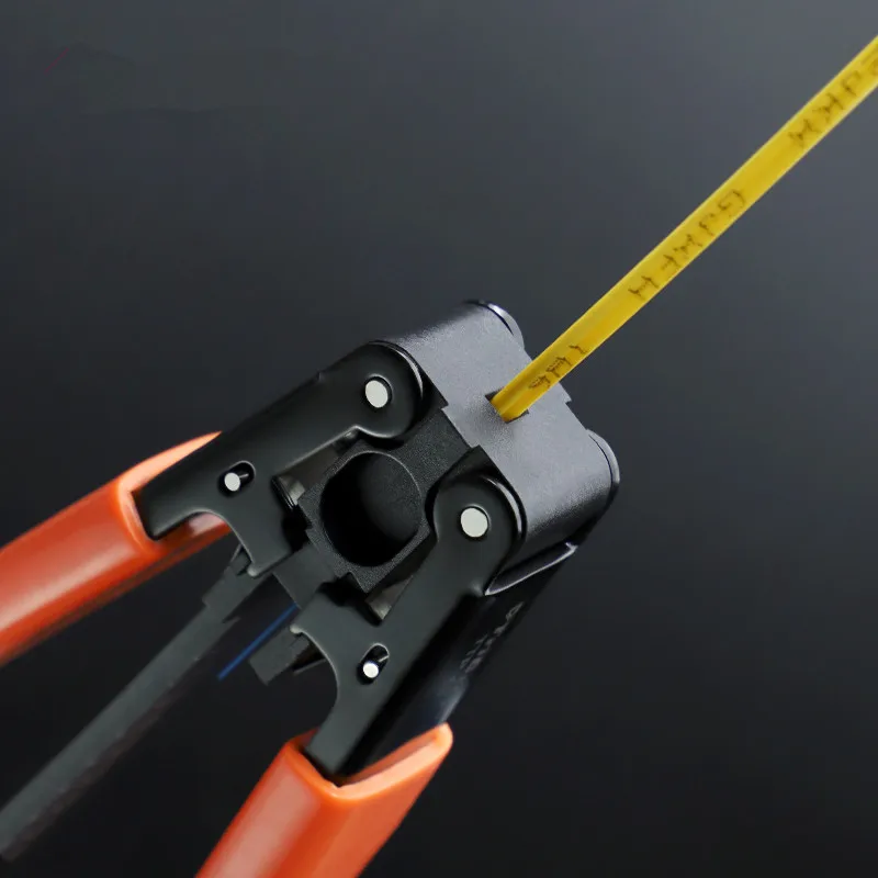 TriBrer TTP-01 Leather cable stripper pliers fiber stripping fiber optic cold picking tool for 2mm/3mm Indoor fiber