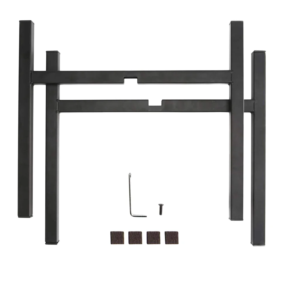 1PC Iron Flowerpot Shelf Indoor Flower Stand Adjustable Pot Rack Plants Bonsai for Home Living Room (Black) | Дом и сад