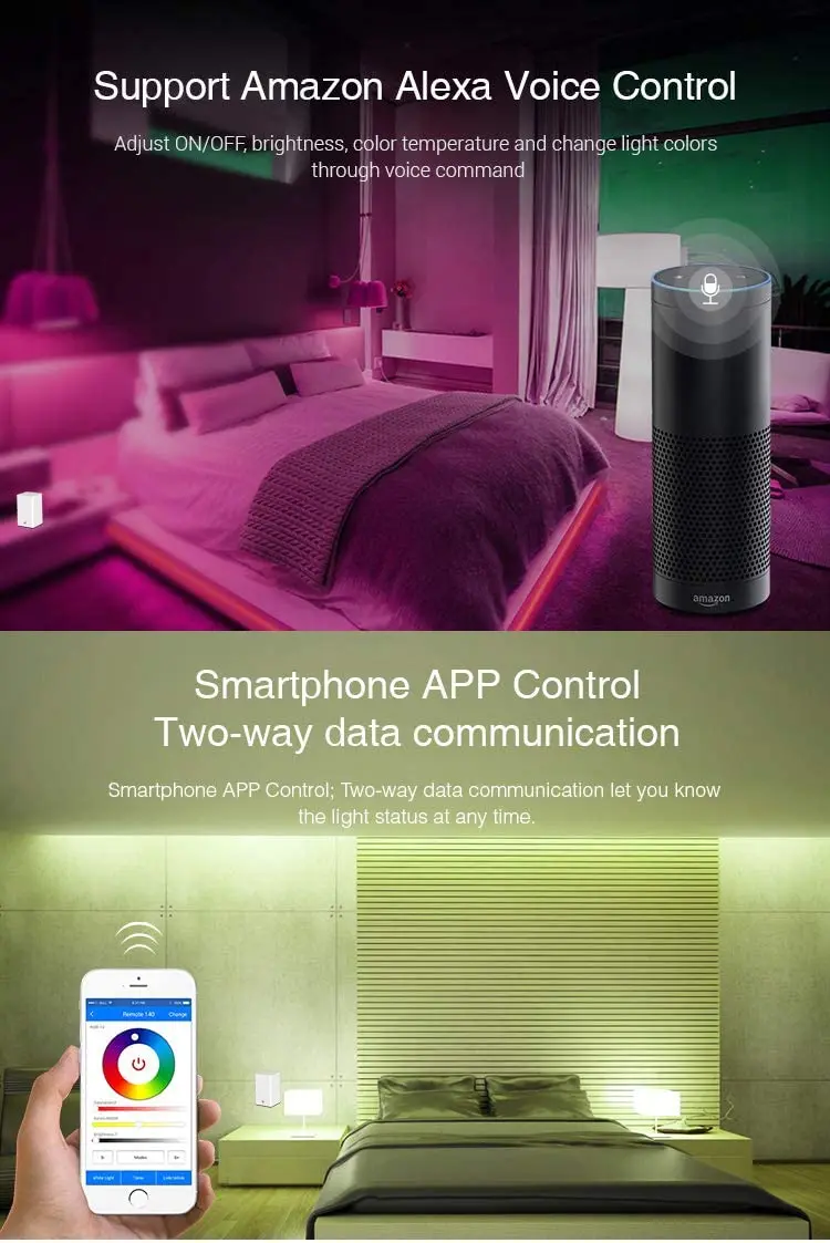 Milight 2 4 GHz WiFi мост контроллер концентратор YT1 для iOS iPhone Android смартфон управление Mi