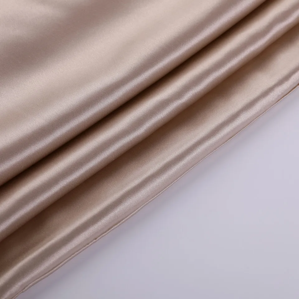 Наволочка из 100% шелка со скрытой молнией 19 мм