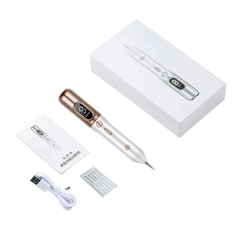 

Portable Beauty Equipment Skin Tag Remover Multi Speed Level Adjustable Skin Care Beauty Home Usage USB Charging