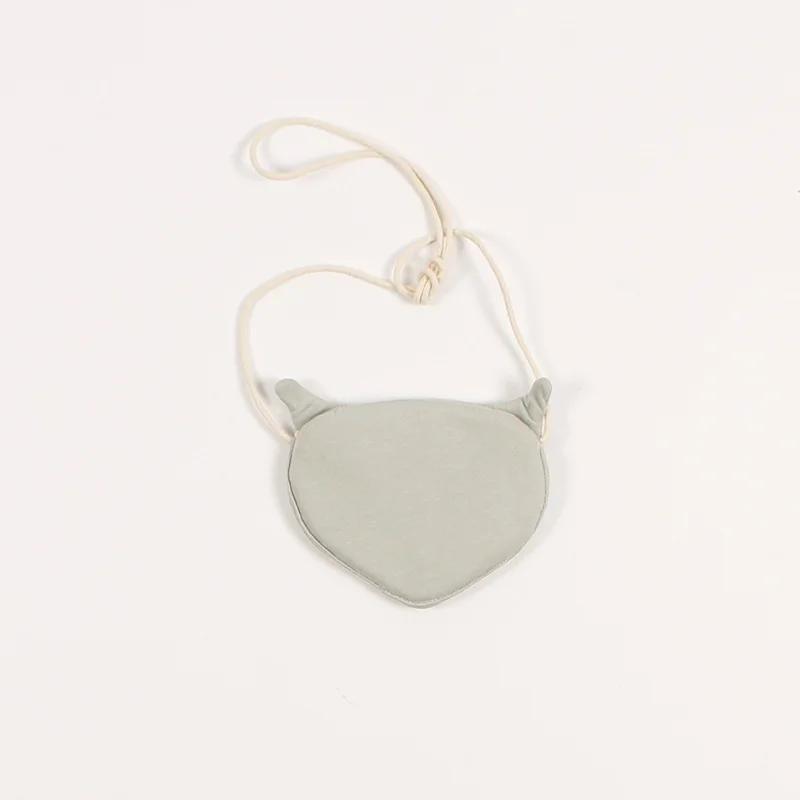 Сумка через плечо с изображением лисы для детей детская тканевая Сумочка розовый