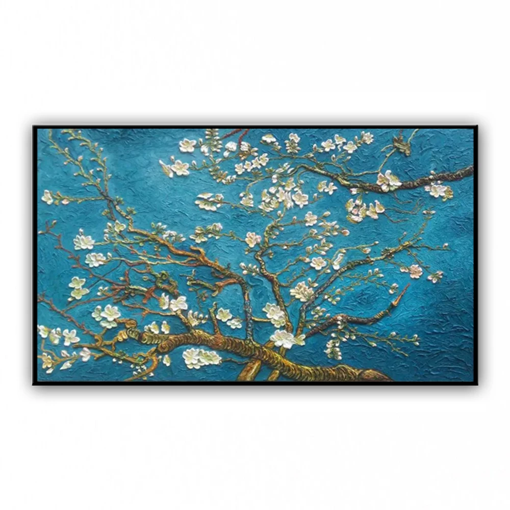 

Oil Painting Van gogh painting famous apricot flowers 100% Hand painted world famous paintings 2020061802