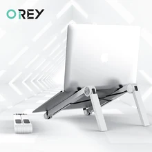 Portable Laptop Stand Foldable Base Notebook Holder Accessories For Macbook Pro HP Adjustable Tablet Support Cooling Stand Riser Portable Laptop Stand Foldable Base Notebook Holder Accessories For Macbook Pro HP Adjustable Tablet Support Cooling Stand Riser