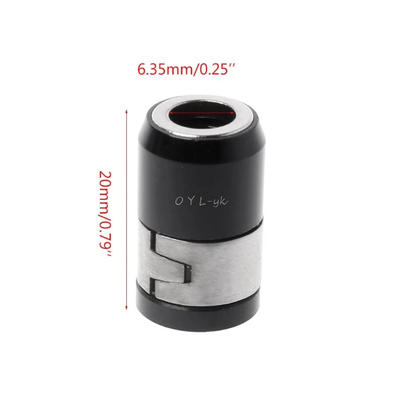 Магнитное кольцо 1/4 &quot6 35 мм металлическая сильная Магнитная отвертка Philips