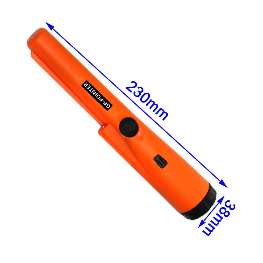 

factory price hand held GP Pointers pinpointer metal detector, Portable Waterproof GP gold pin pointer with LED Light