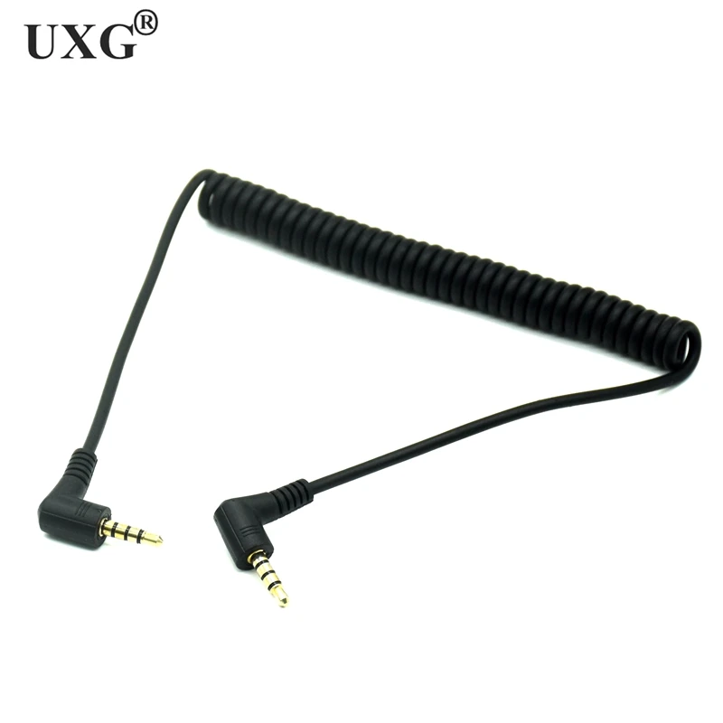 

Втягивающийся пружинный кабель 3,5 мм, 4-полюсный, 3,5 мм, 120 см