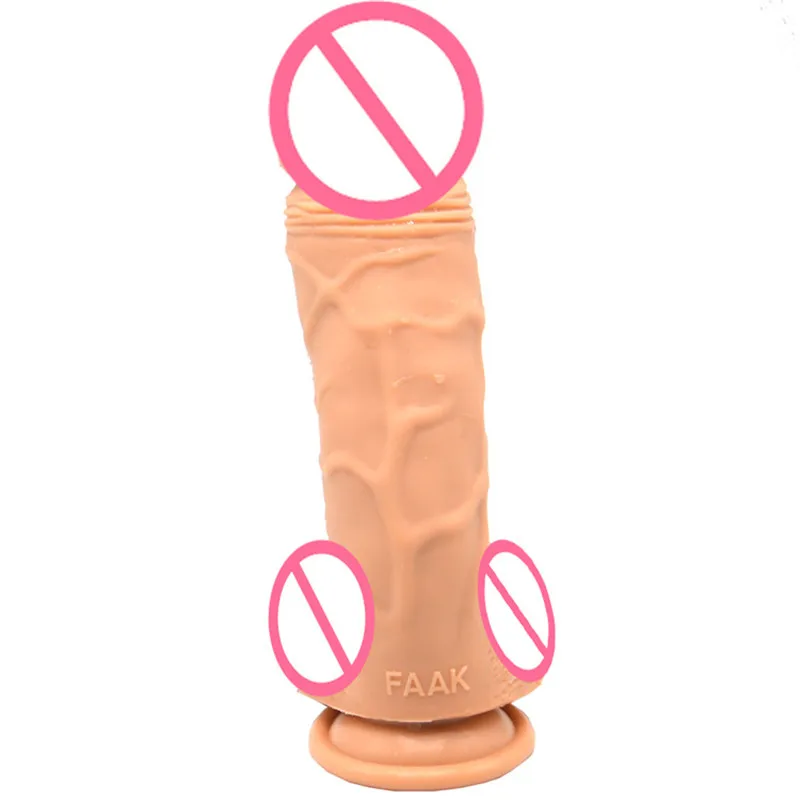 Анальная пробка огромный реалистичный фаллоимитатор силикон всасывание пениса 2