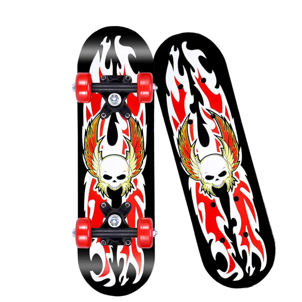 Скейтборд Mini Cruiser длинный скейтборд банан Ретро Детский с графическим принтом