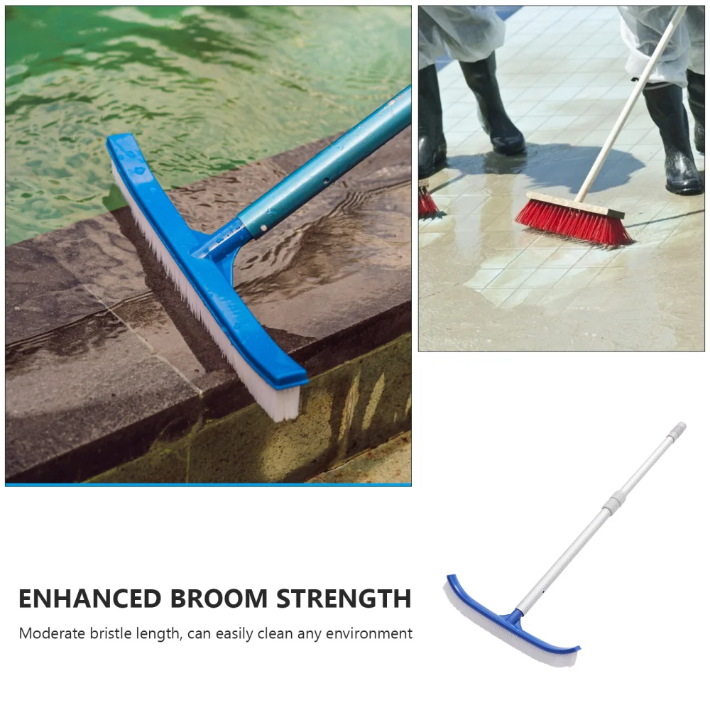 

1Set Portable Cleaning Tool Durable Brush Fish Pool Brush for Swimming Pool